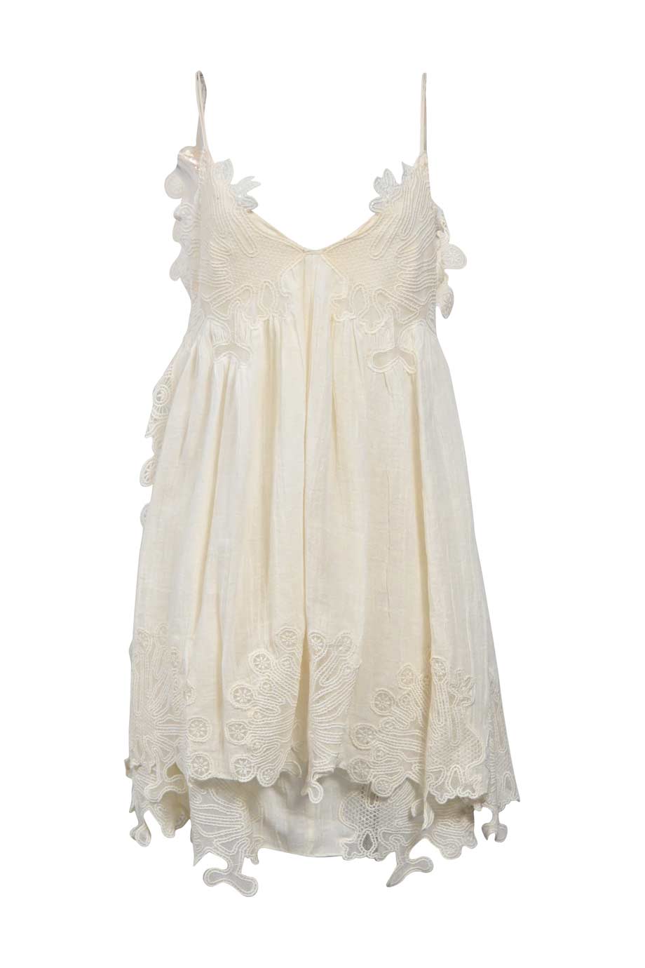 chloe embroidered short dress Chloe Embroidered Short Dress-Rich Emerald main image 1