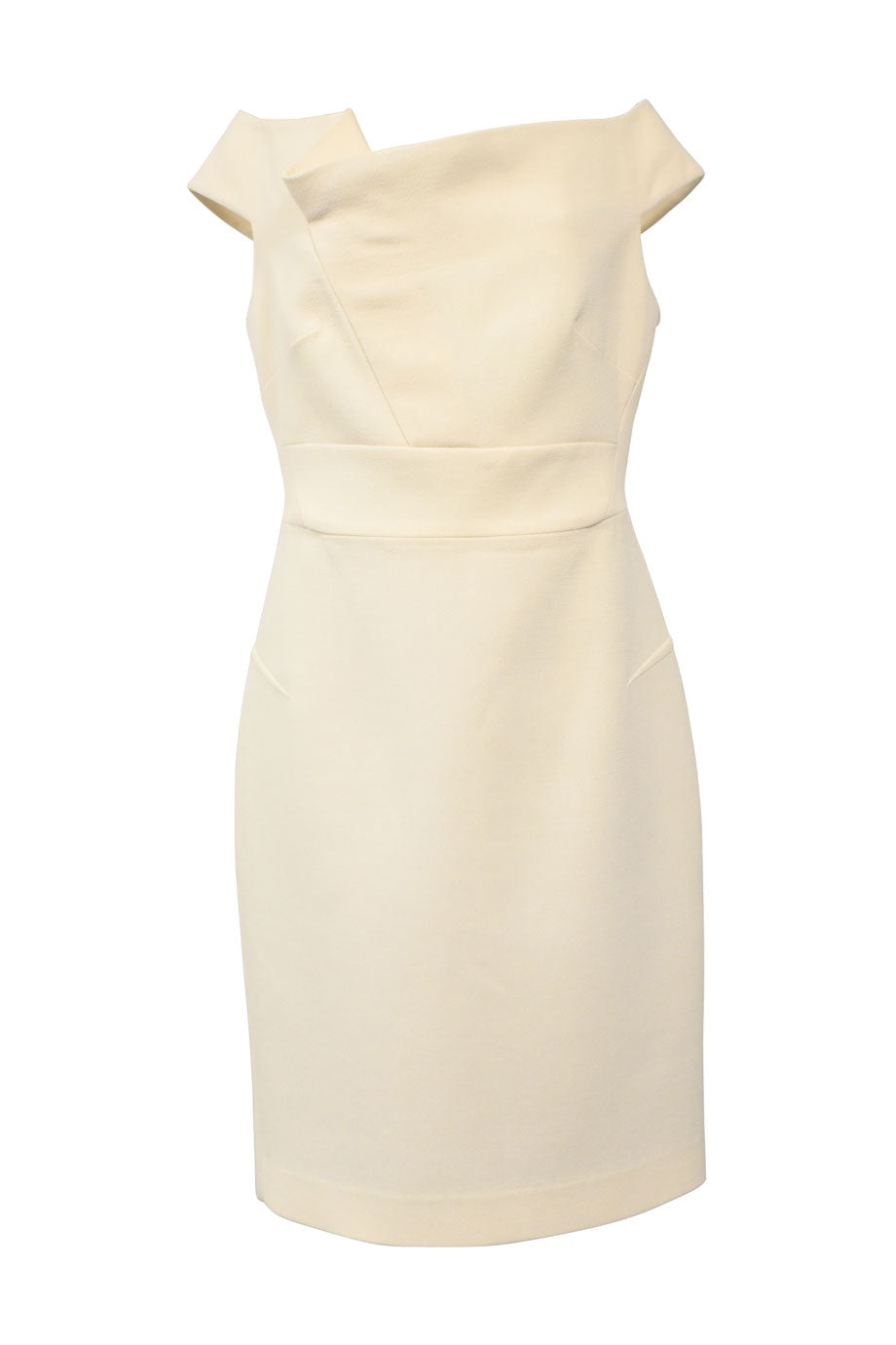 princess polly baby blue dress ROLAND MOURET Strapless asymmetric wool and silk-blend mini dress main image 0