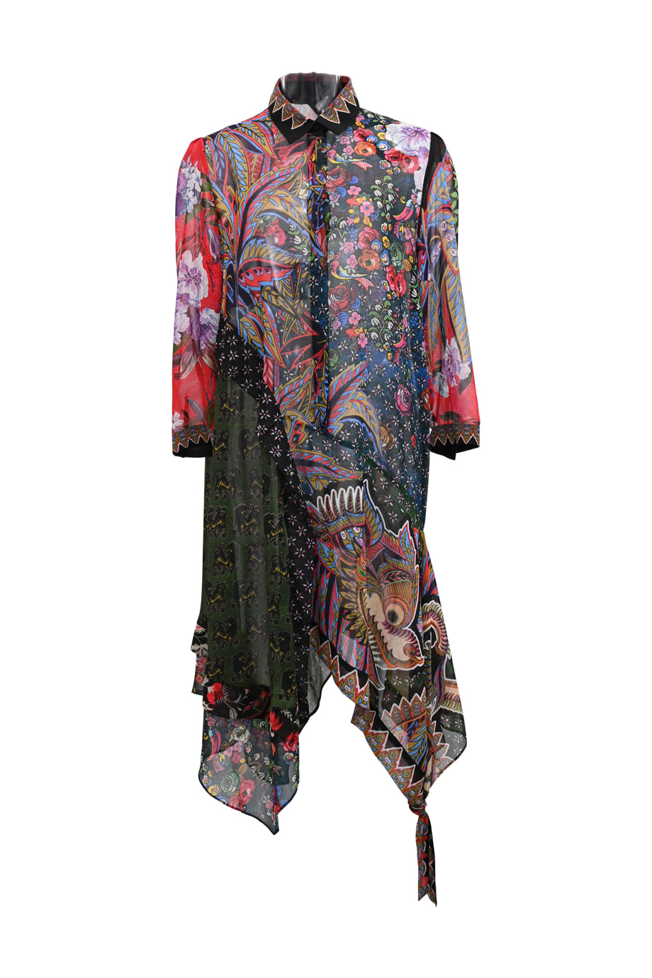 just cavalli midi dress Just Cavalli Multicolor Viscose Blend Midi Dress XL