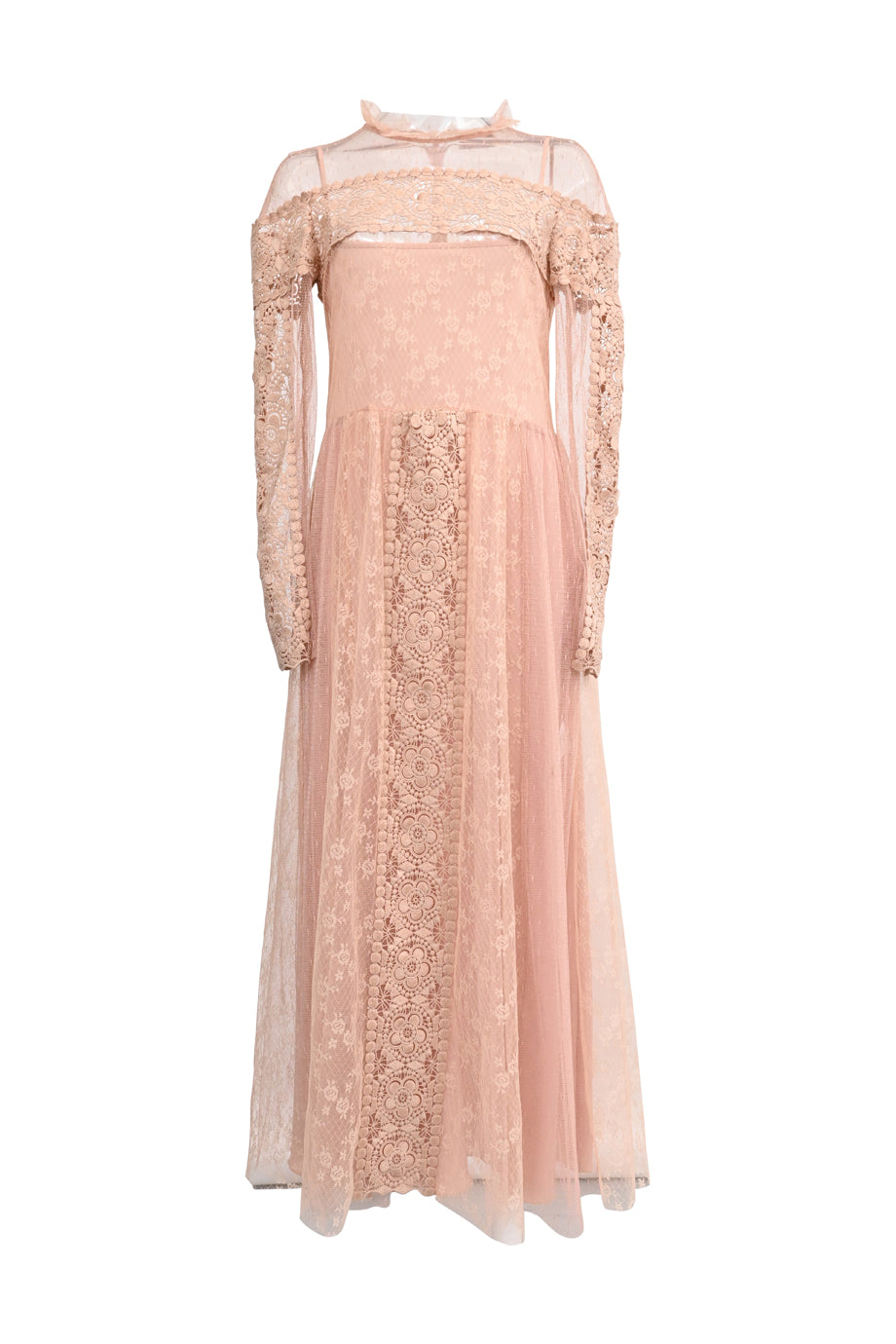 valentino lace dress pink WW53748] Valentino Garavani