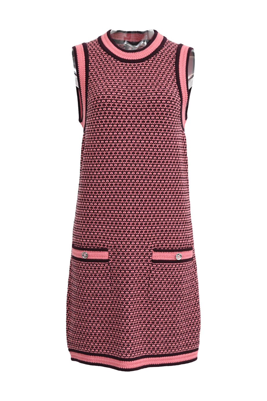 pink chanel mini dress WW54780] Chanel