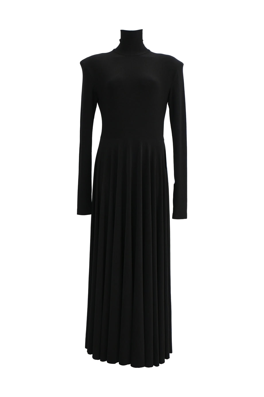 norma kamali knitted maxi dress Obie open-knit cotton-blend maxi dress in black - Norma Kamali