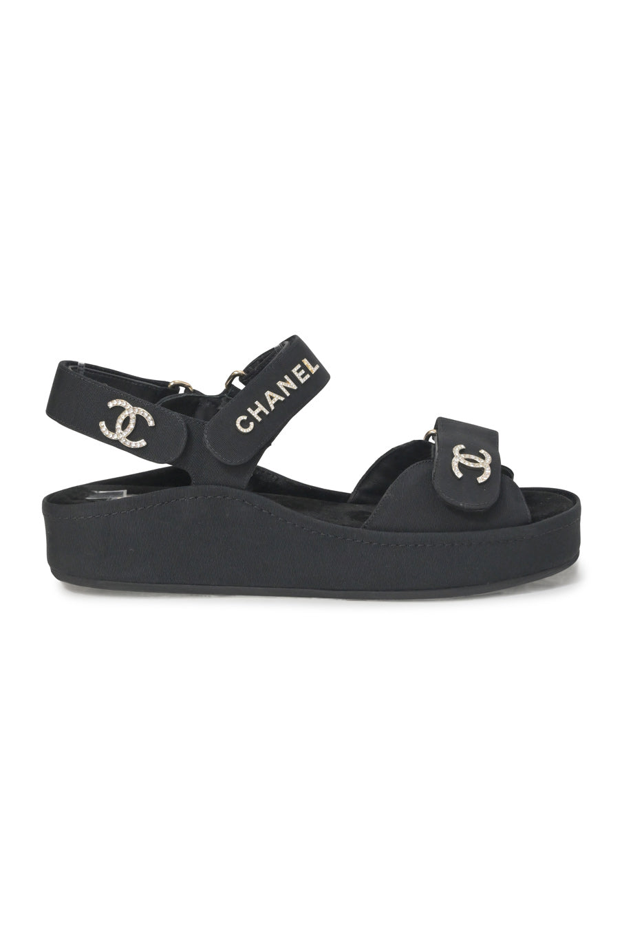 Ladies Sandals Coco Chanel Velcro Sandals Coco Chanel Velcro