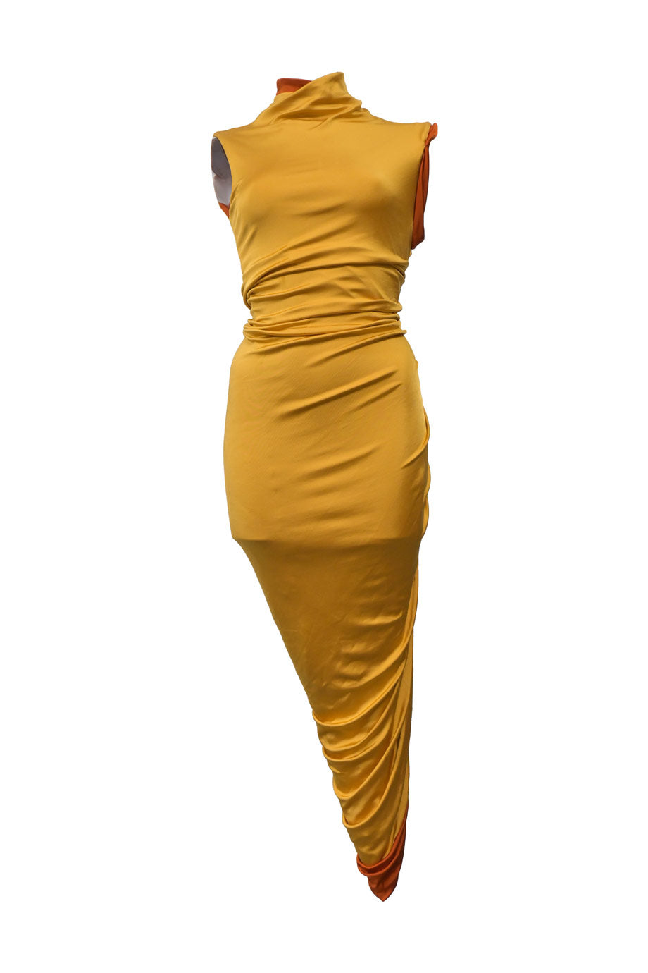 strapless open back dress WW41646] Monse