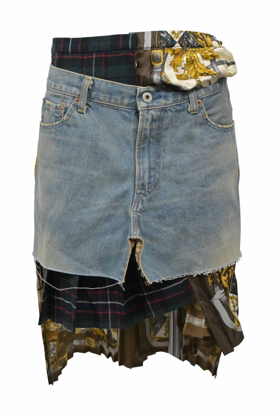 WW41855] Junya Watanabe for Comme Des Garçons knee Length Skirt