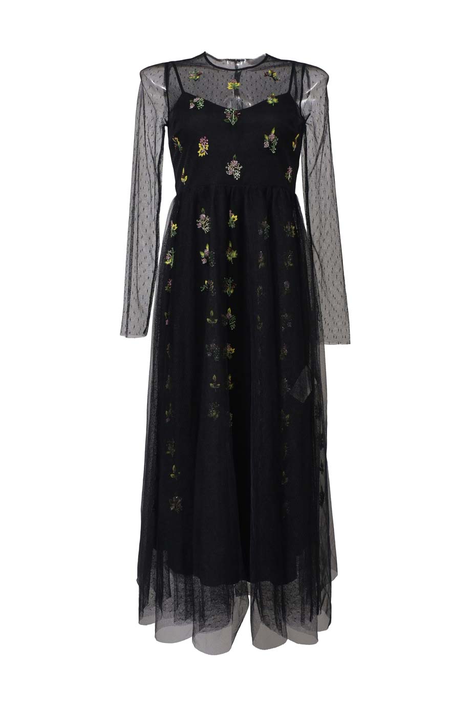 sachin and babi light blue dress Red Valentino Floral Embroidered Maxi Dress In White - 57% Off main image 0