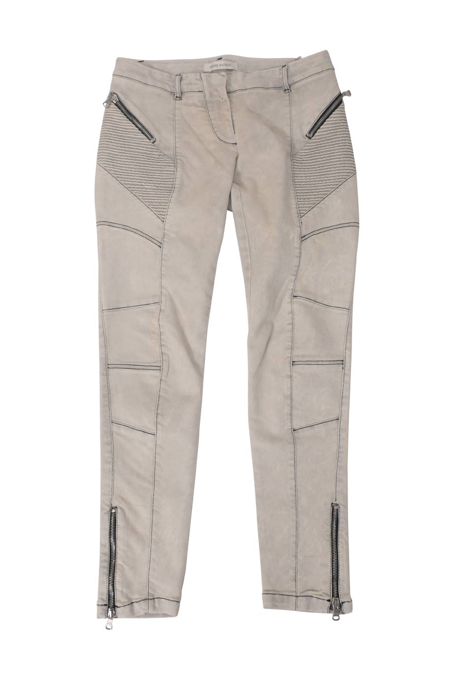 Balmain Cotton Jean Pierre Balmain Slim Jean Pierre Balmain Blue Size 38 40  FR In Cotton