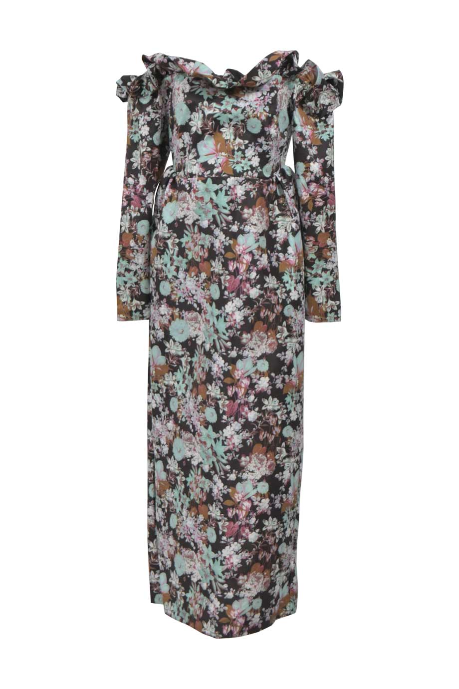 kikas printed midi dress WW44996] KIKA VARGAS