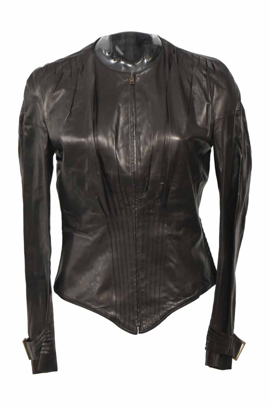 WW45219] Gucci Leather Jacket