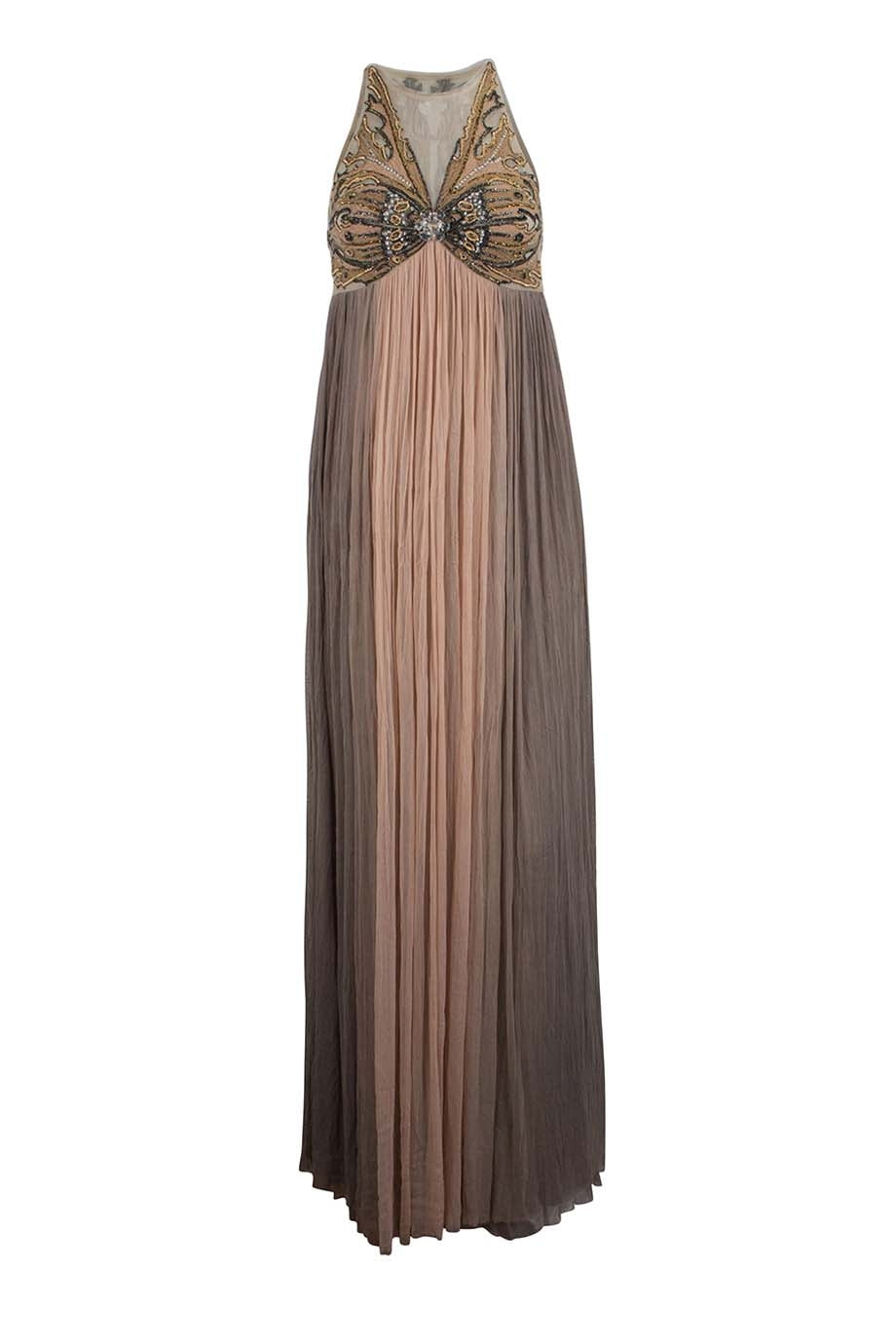 geisha designs dress Sleeveless Floral Tiered Midi Geisha Designs Floral Dress by