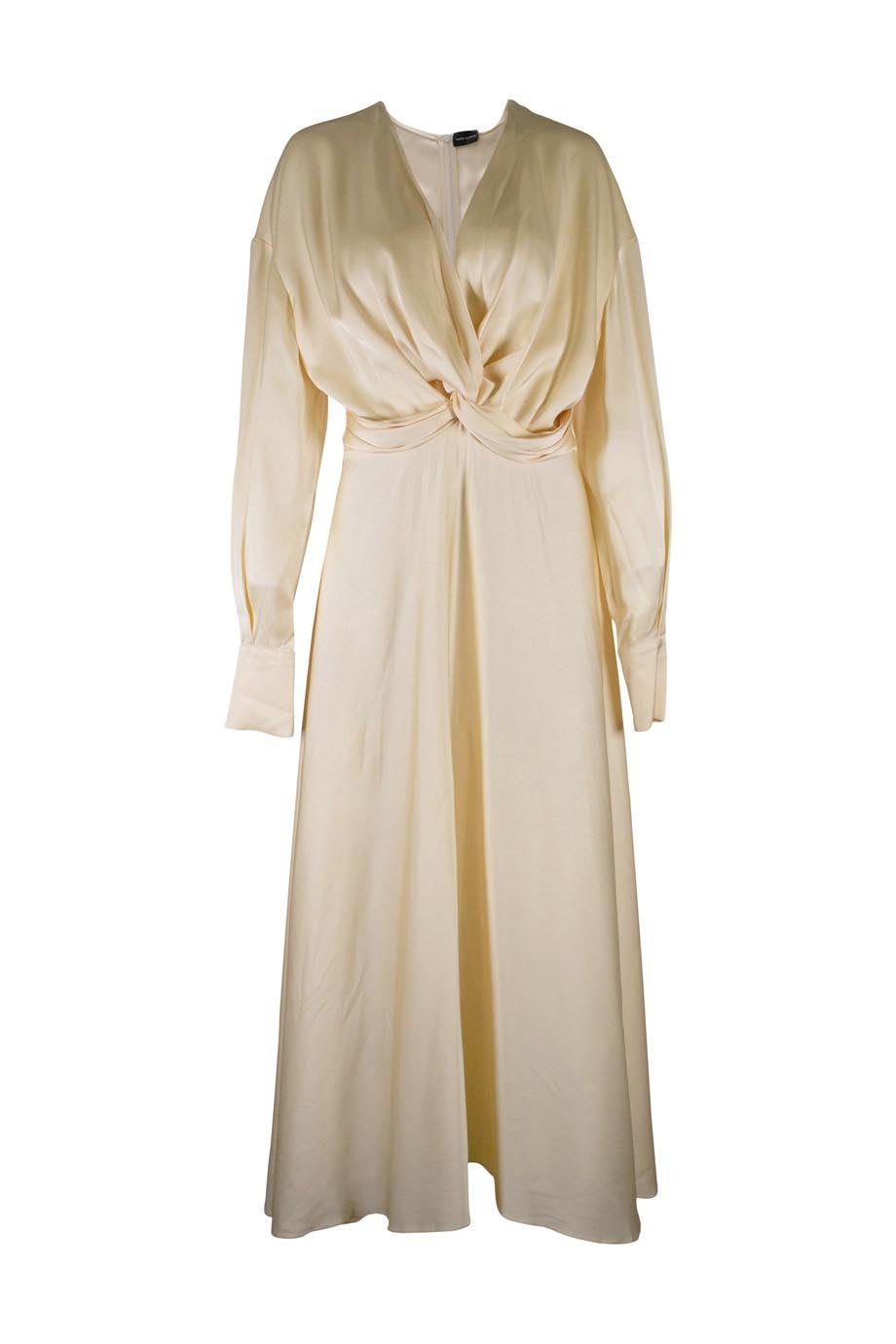 magda butrym milano pleated silk dress [WW20216] Magda Butrym