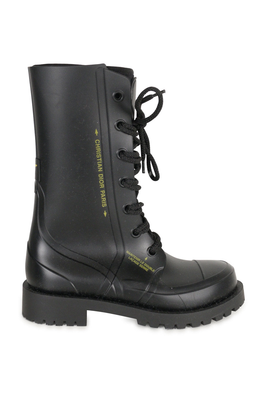 Christian dior combat outlet boots