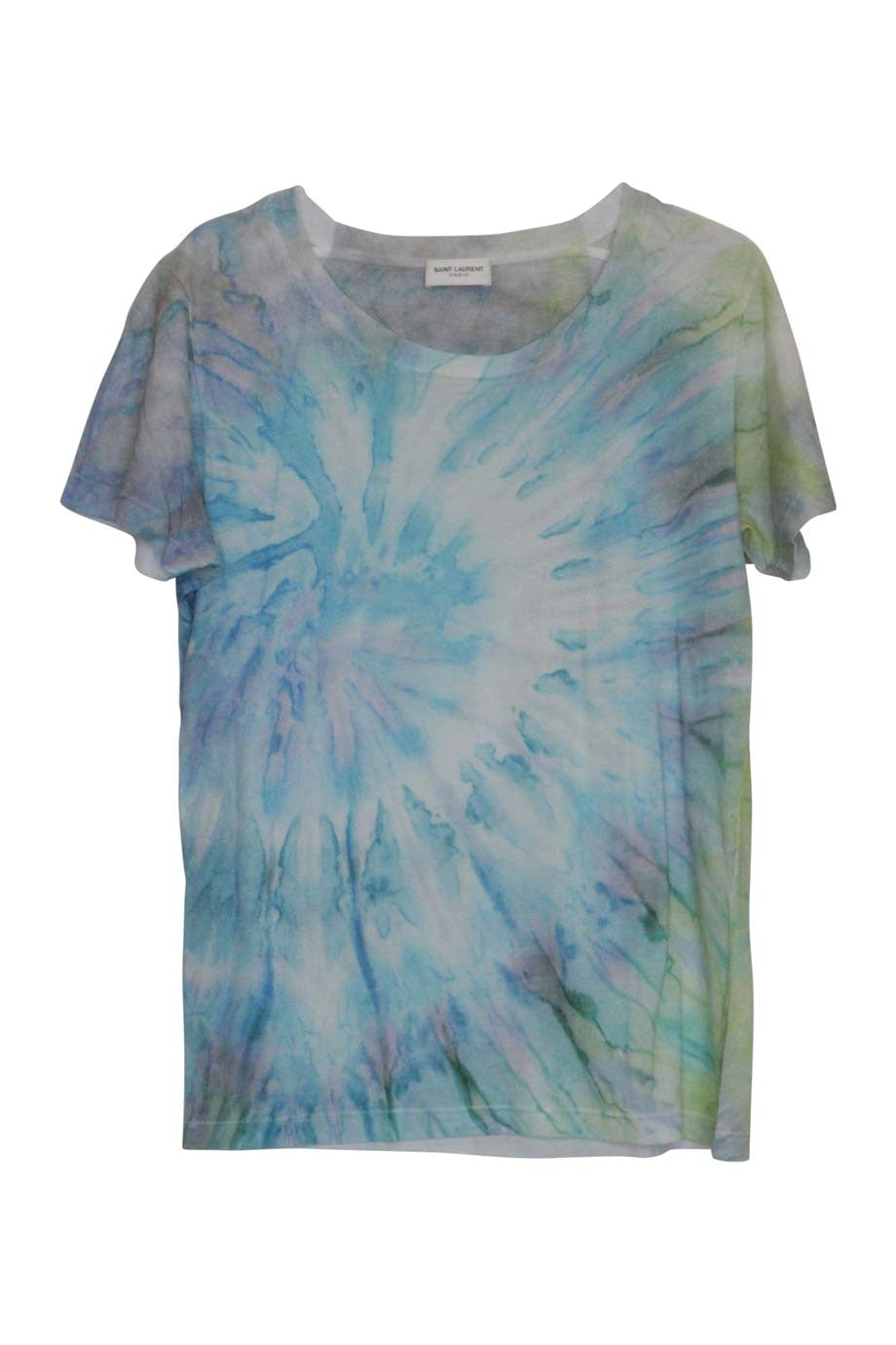saint laurent tie dye t shirt