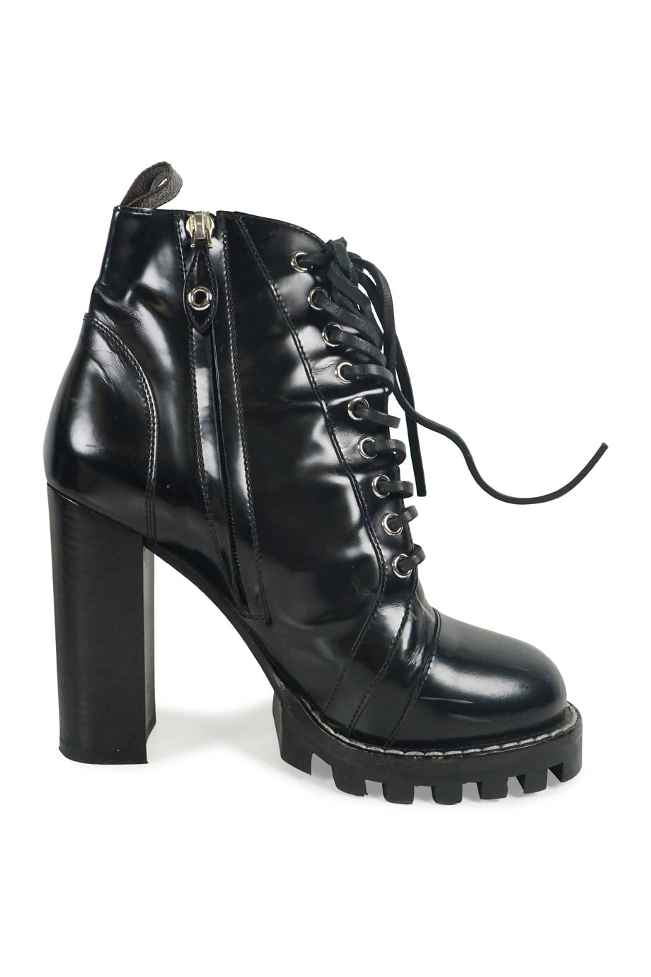 High Heel Louis Vuitton Rubber Boots LOUIS VUITTON Boots Heel