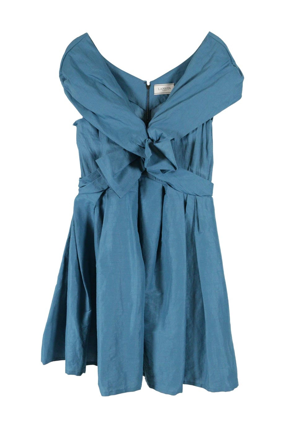 [WW24549] Lanvin en Bleu | Knee Length Dress