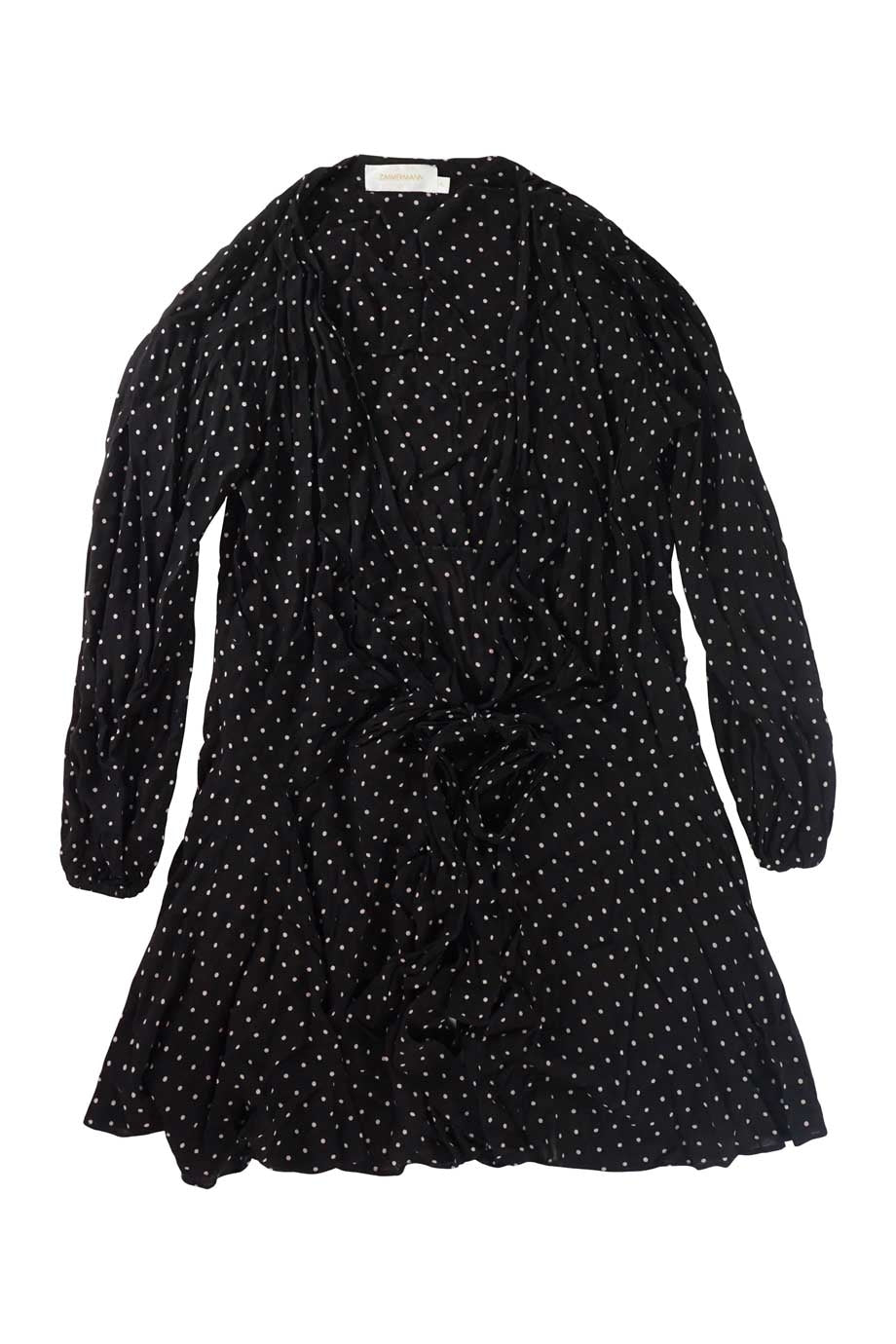 zimmermann shirt mini dress black Zimmermann Shirt Mini Dress In Black - 58% Off