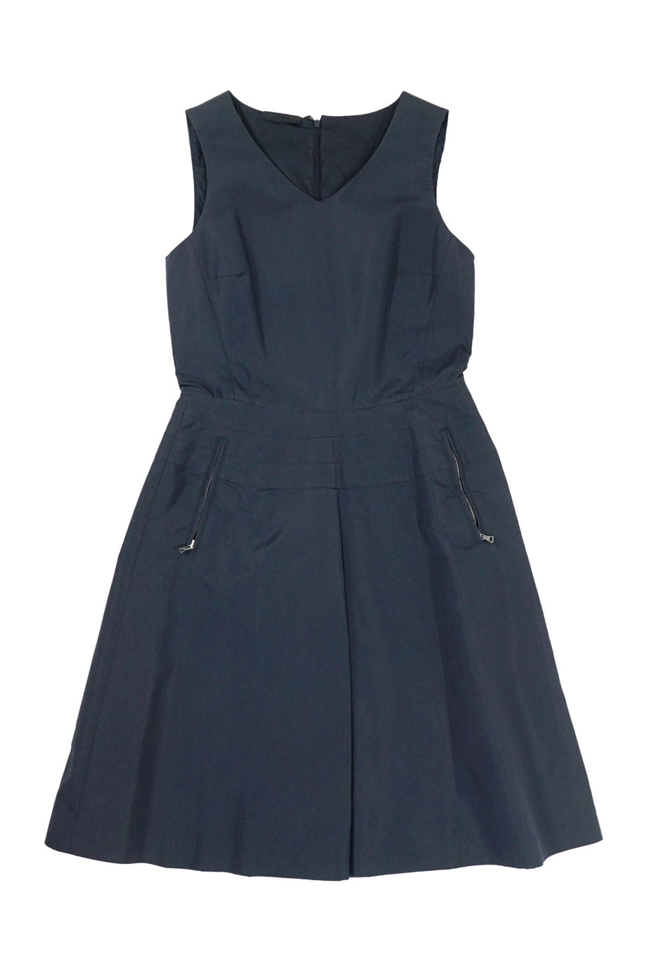 blue dress for baby girl Prada // Spring 1996 Blue & White Tweed Mini Dress – VSP Consignment main image 0