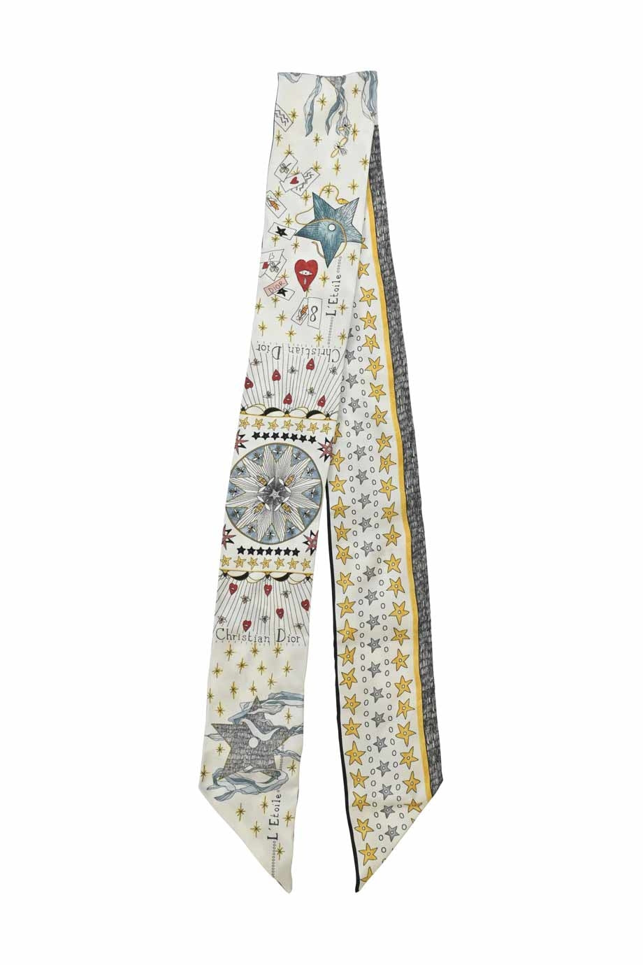 Tarot Dior Twilly Scarf Price WA3225] Christian Dior Silk Scarf