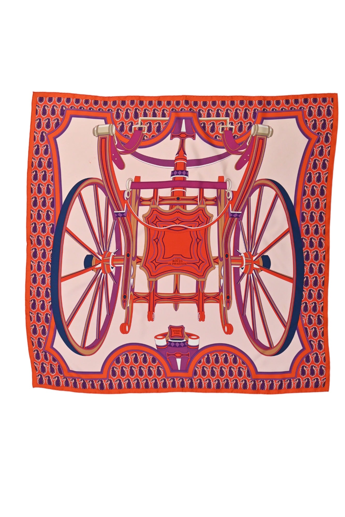 WA3690] Hermès | Silk scarf