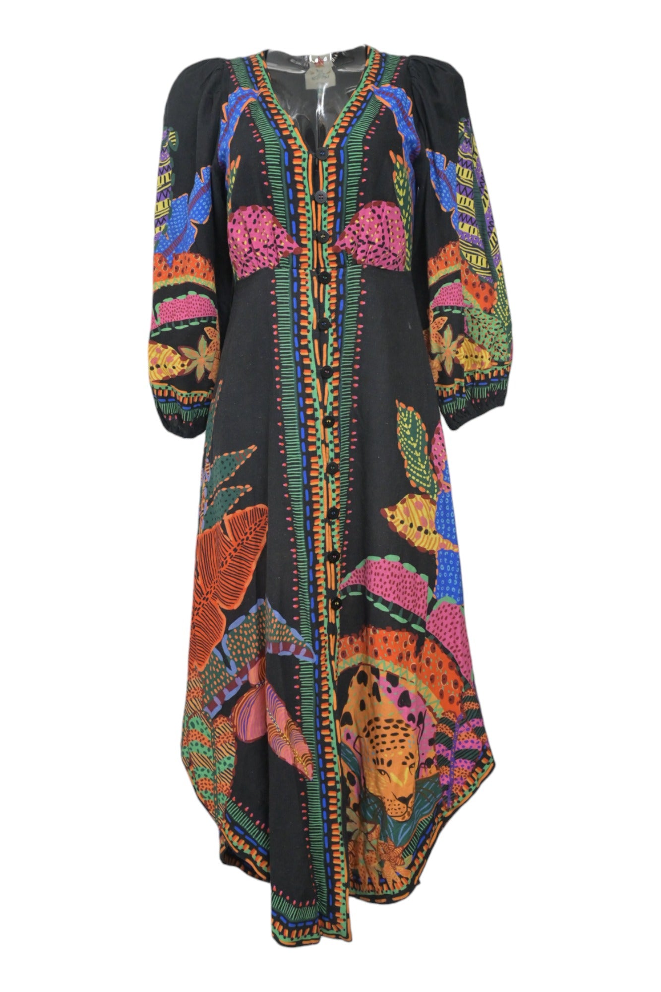 farm rio abstract maxi dress WW36362] Farm Rio