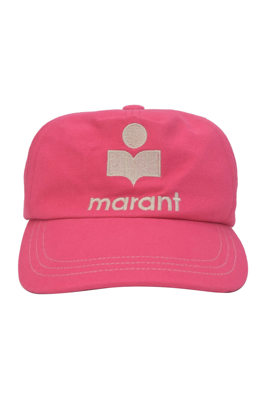 Isabel Marant Tyron Hat in Fuchsia casquette-tyron-burgundy-  main image 2