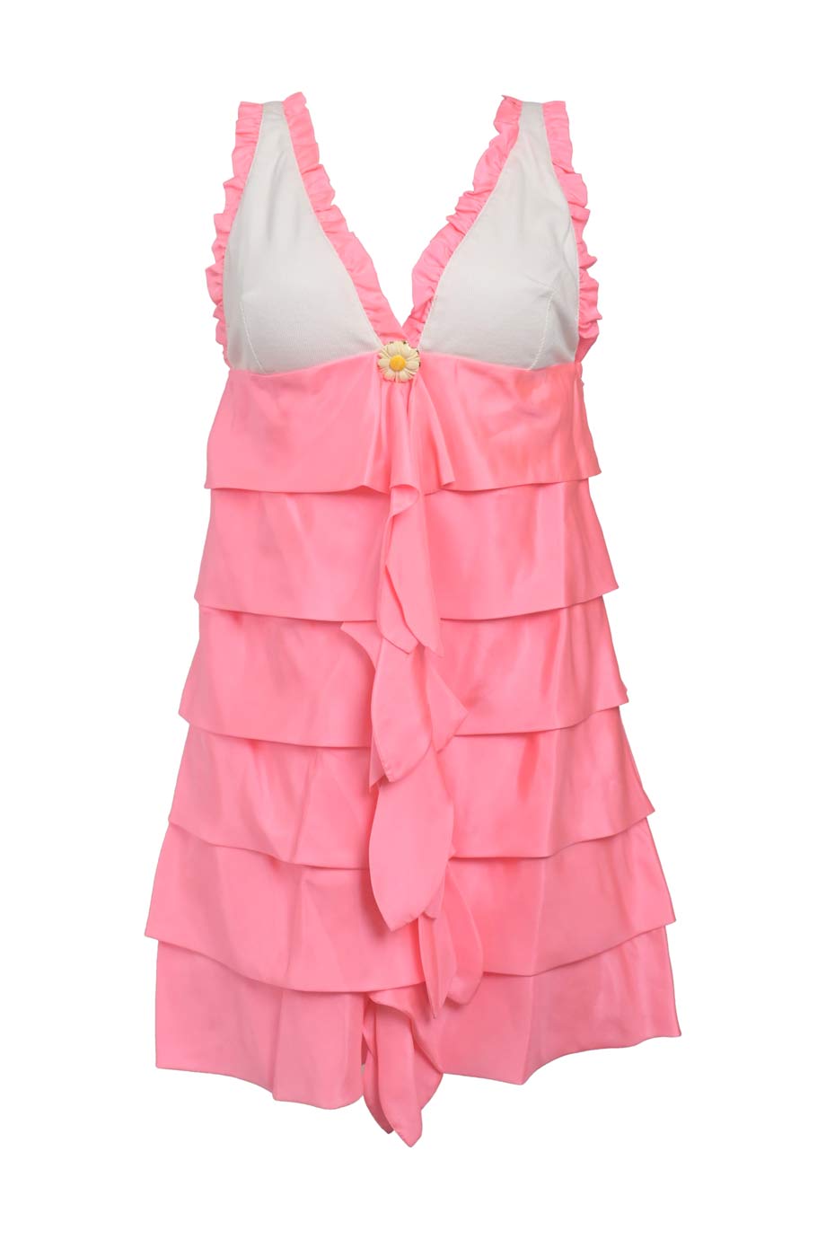 manoush pink dress Manoush Flower Appliqu Pleated Dress | Pink