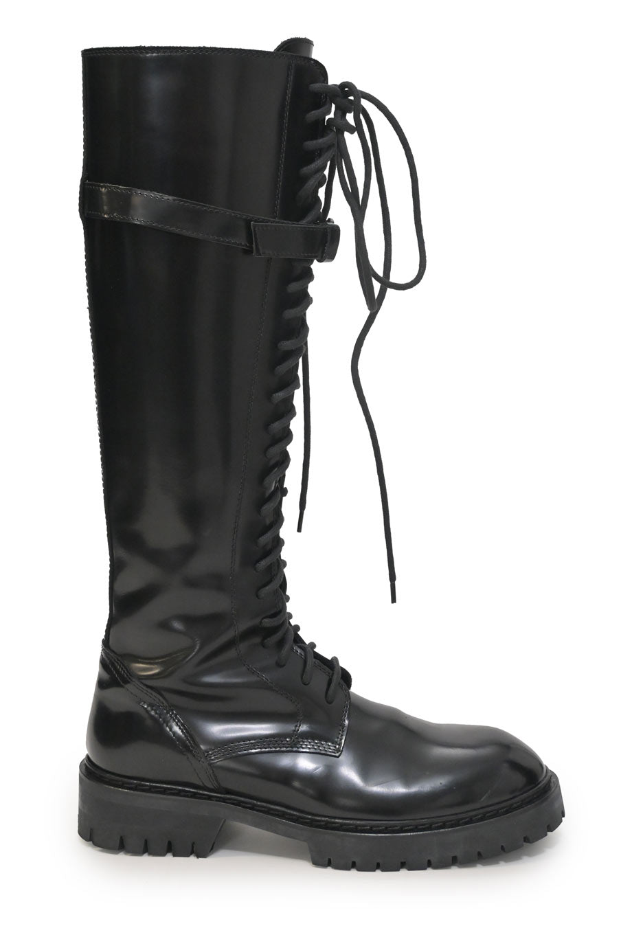 Demeulemeester boots ann demeulemeester ANN DEMEULEMEESTER 55mm Rumi Leather Cowboy Ankle Boots Ann Demeulemeester