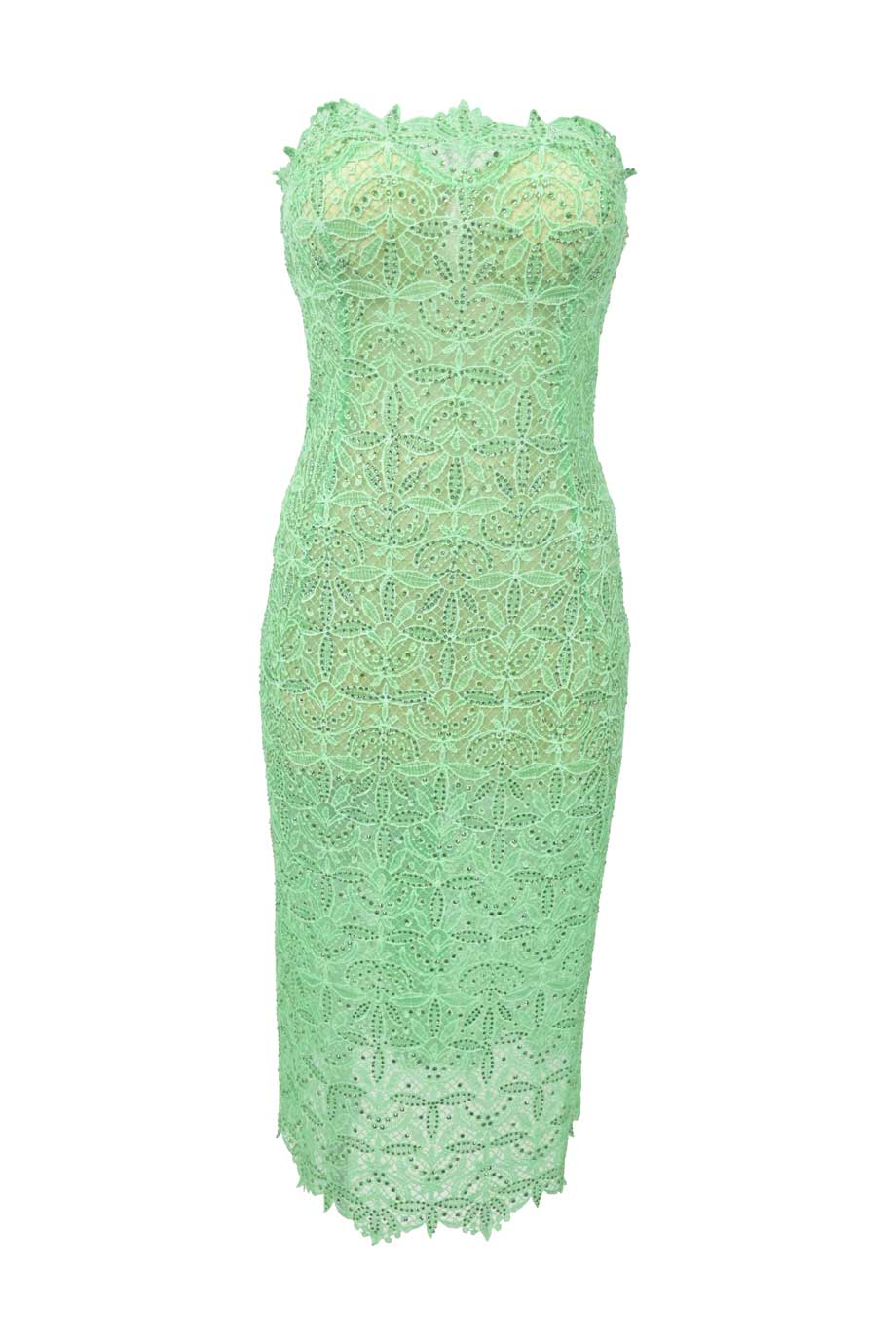 ermanno scervino green dress Aerie Mermaid Sequin Off Shoulder Maxi Dress main image 1