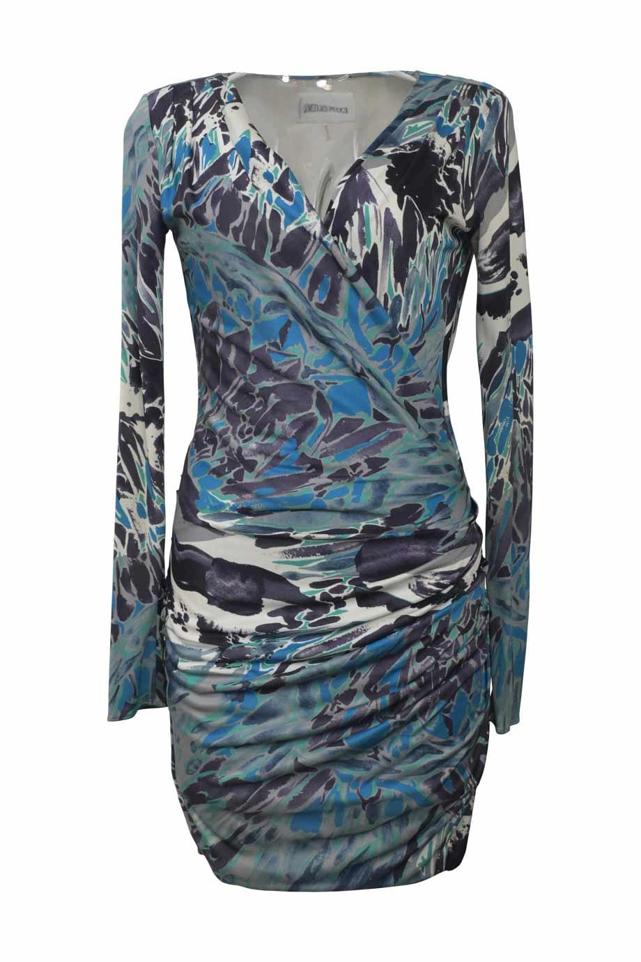 fitted lace wedding dress WW40440] Emilio Pucci