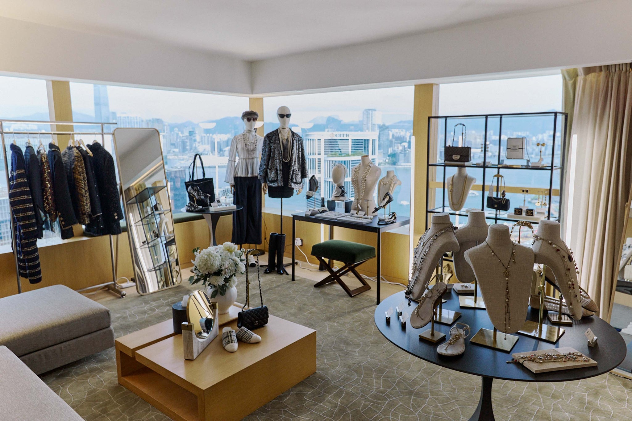 collage of HULA handbags