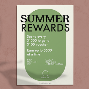 HULA's Summer Rewards is ON!