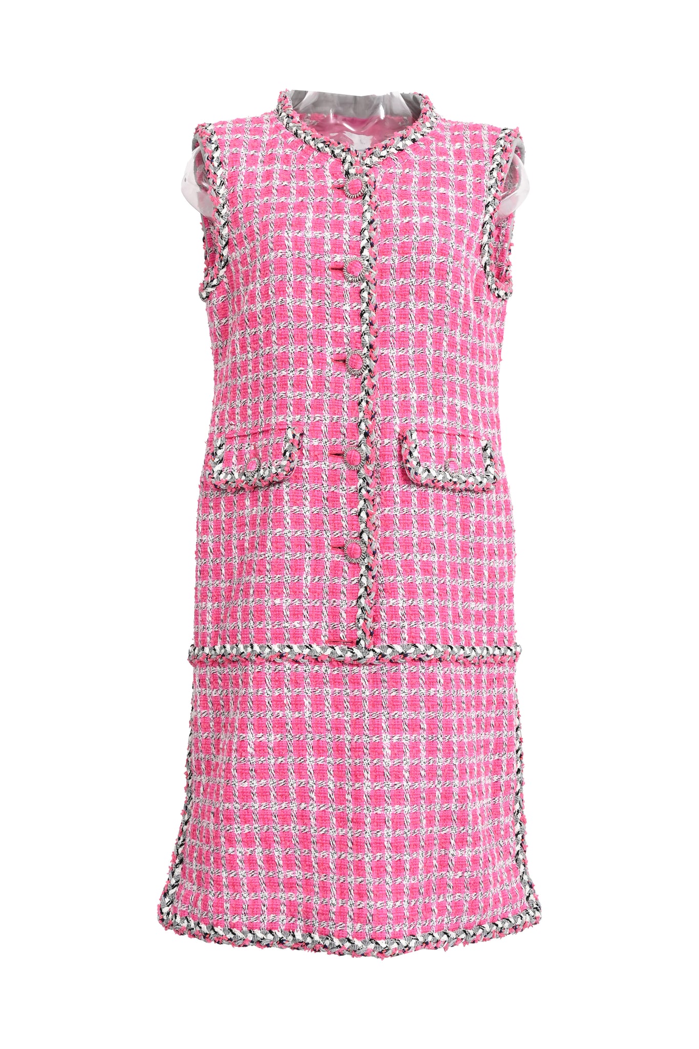 pink chanel mini dress WW56640] Chanel