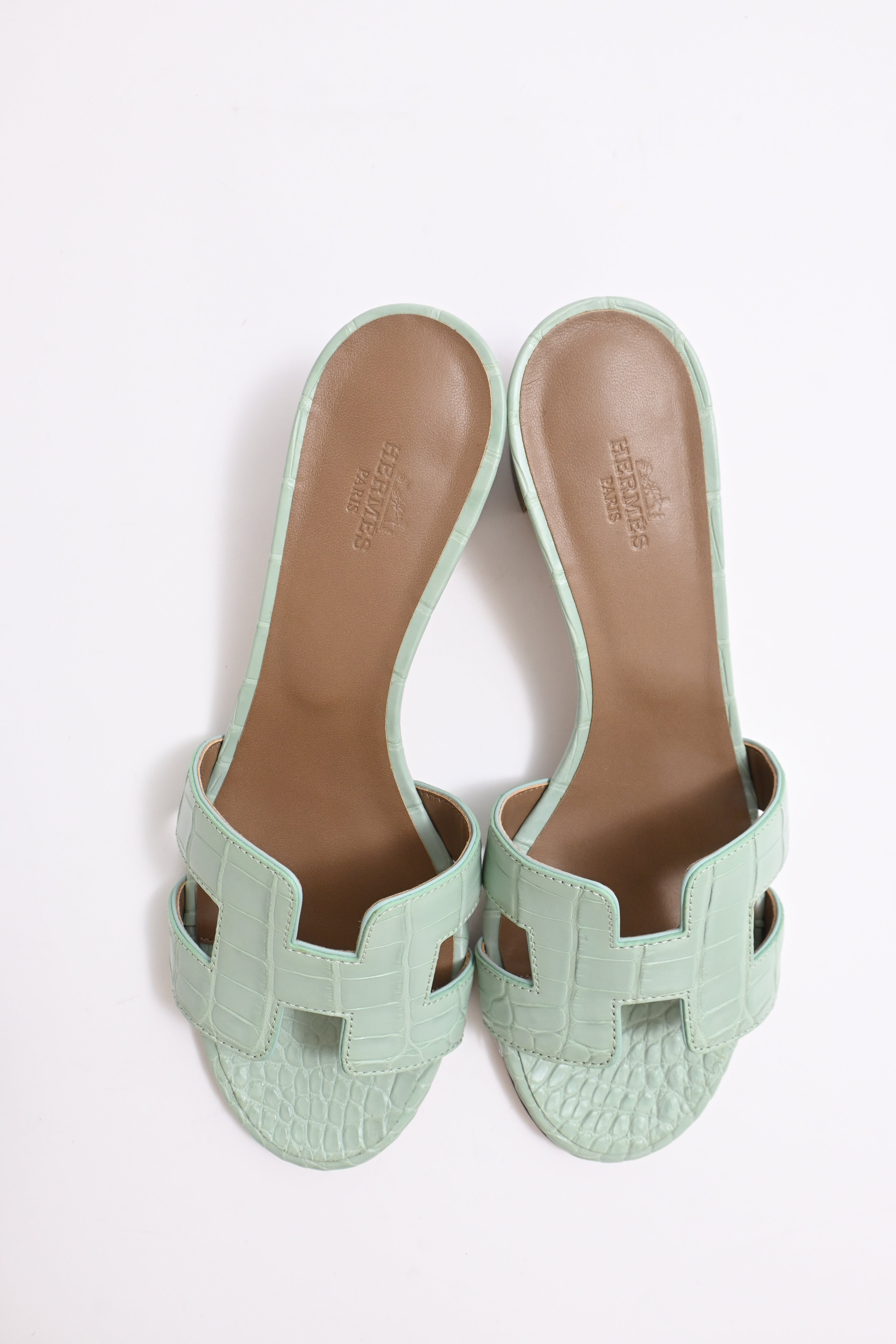 WS9179] Hermès | High heel sandals