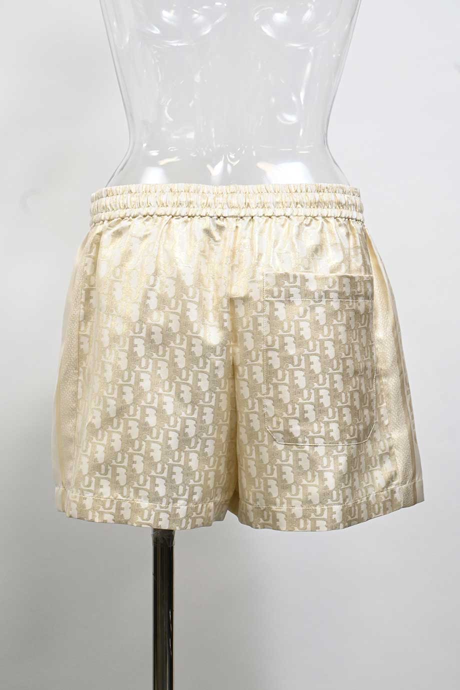 Christian Dior 2021年 ゴールドシルク メタリック ショーツ WW47427] Christian Dior | Shorts