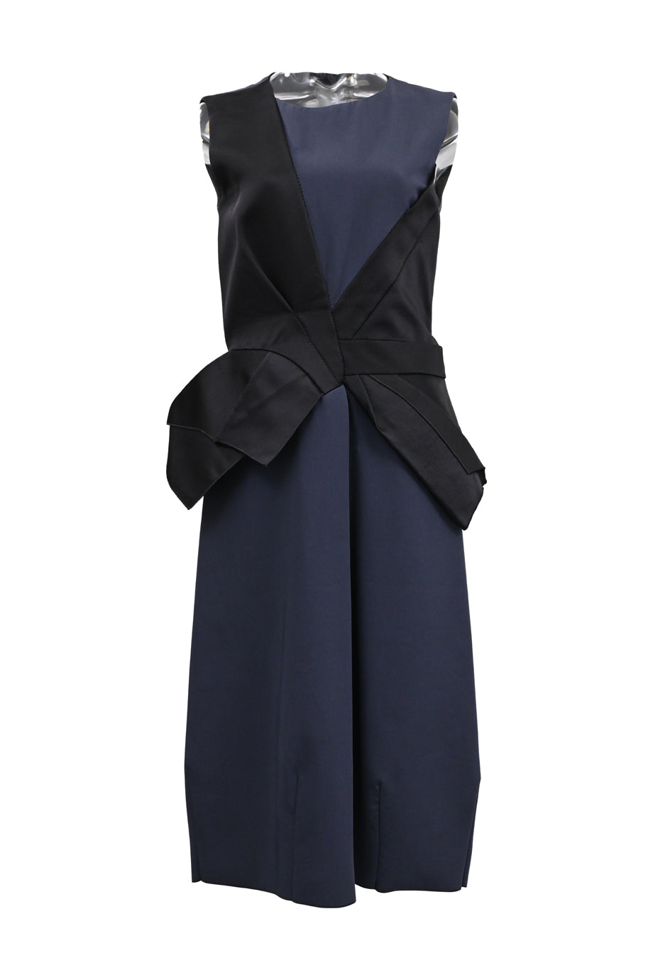 knee length dresses for ladies Bottega Veneta – Bottega Veneta Viscose and Crepe Midi Dress in Barcelona  or Shop Online Mujer 721-000376 01 main image 1