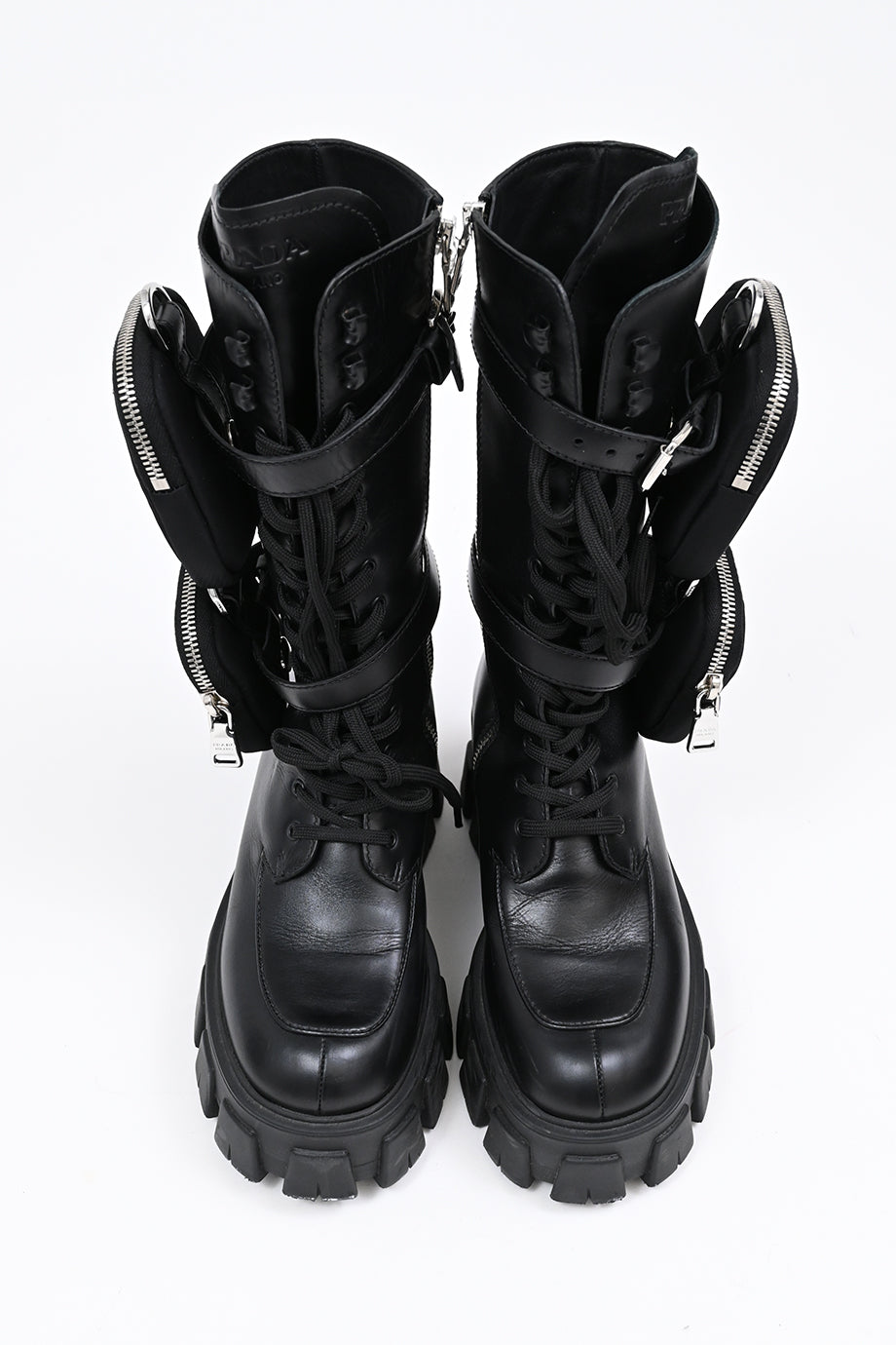 WS8608] Prada | Knee High Boot