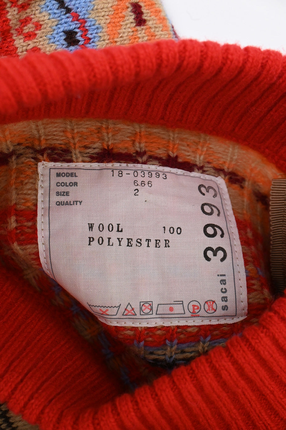 WW53095] Sacai | Sweater