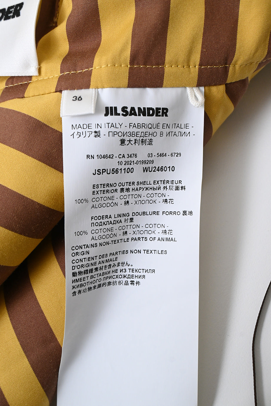 WW53820] Jil Sander | Sleeveless Top