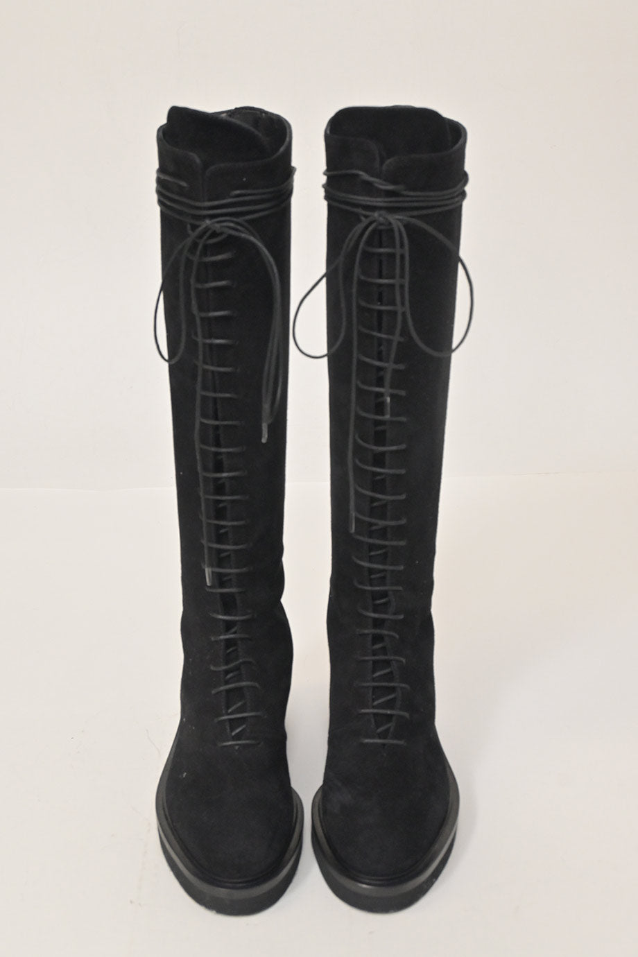 WS7653] Khaite Lace Up Boot