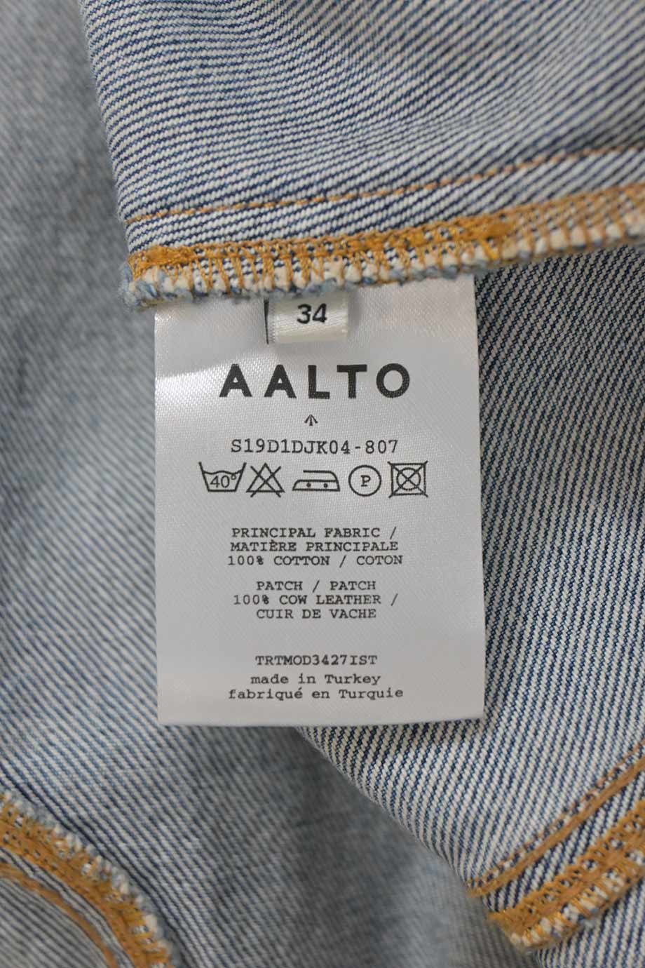 AALTOデニムジャケット WW43289] Aalto | Denim Jacket
