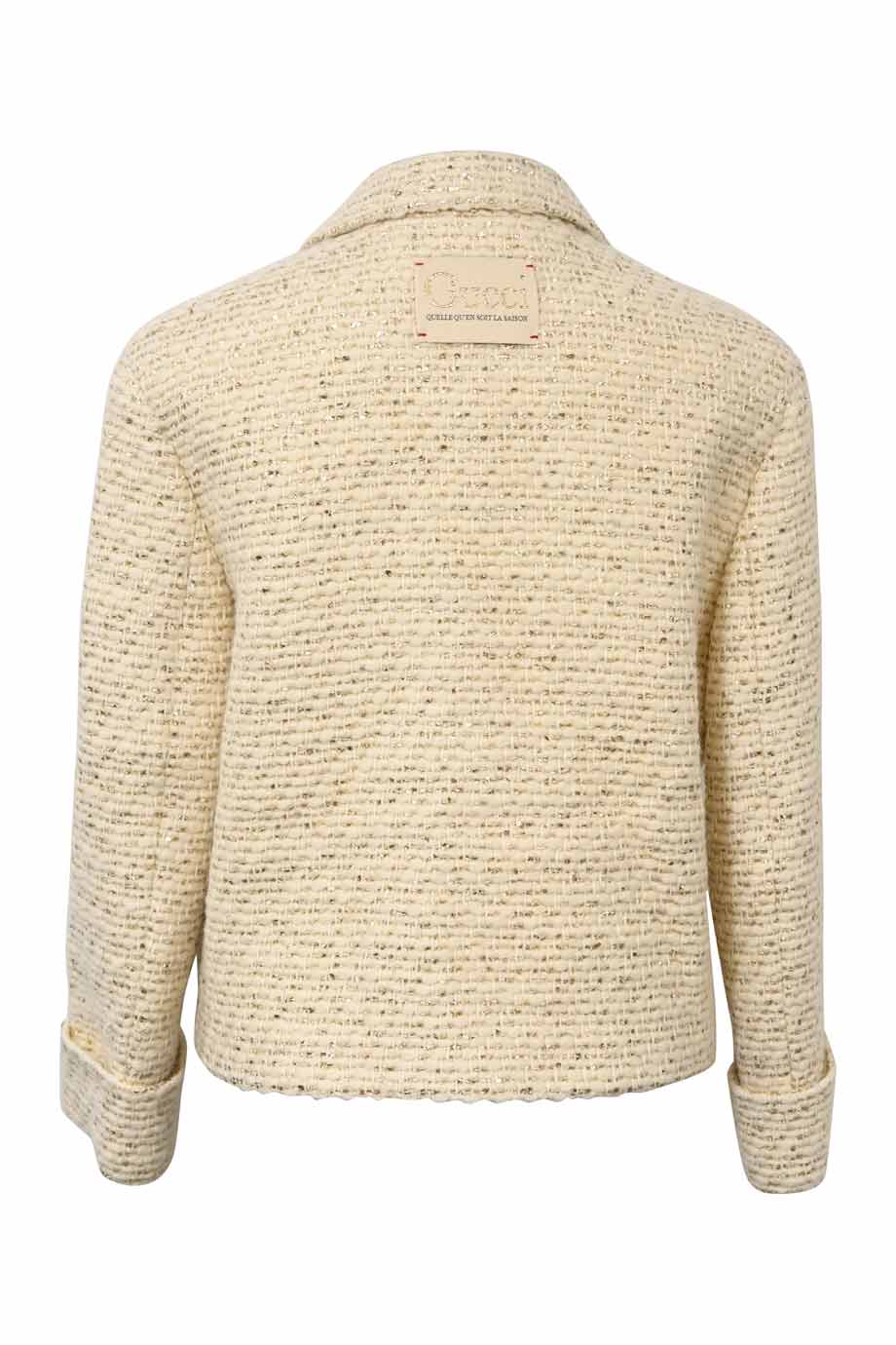 ✨極美品✨GUCCI パールボタンキルティングジャケット（40） GUCCI - 未使用 GGUCCI グッチ シェリーライン パールボタン