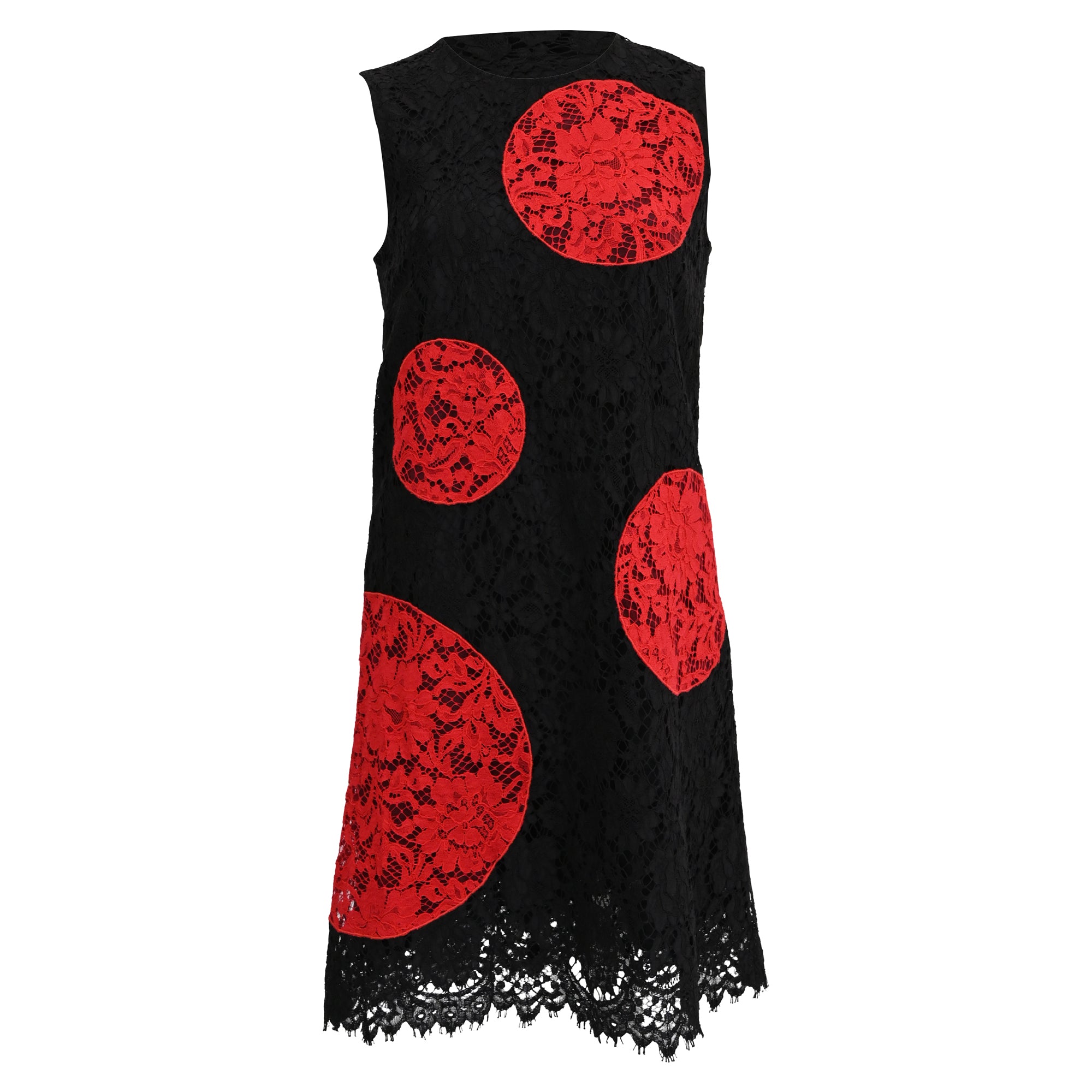 formal lace dress for women Flyn Lace Midi Dress in Black main image 1