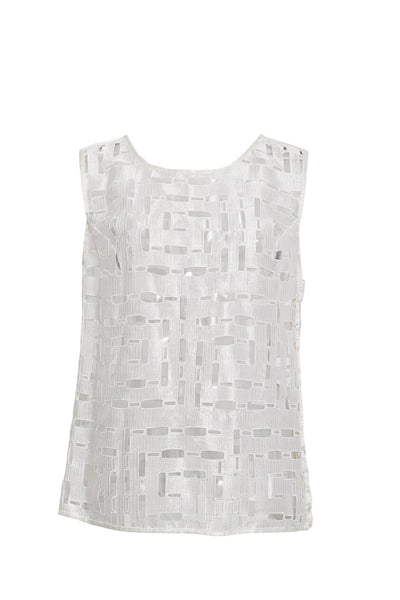 VIVIENNE TAM タンクトップ WW56543] Vivienne Tam | Sleeveless Top