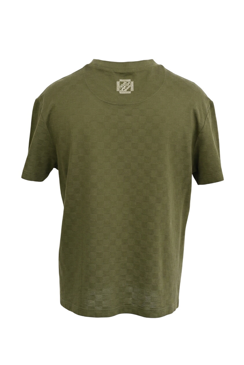 LOUIS VUITTON Tシャツ カーキ MW975] Louis Vuitton | T-Shirt