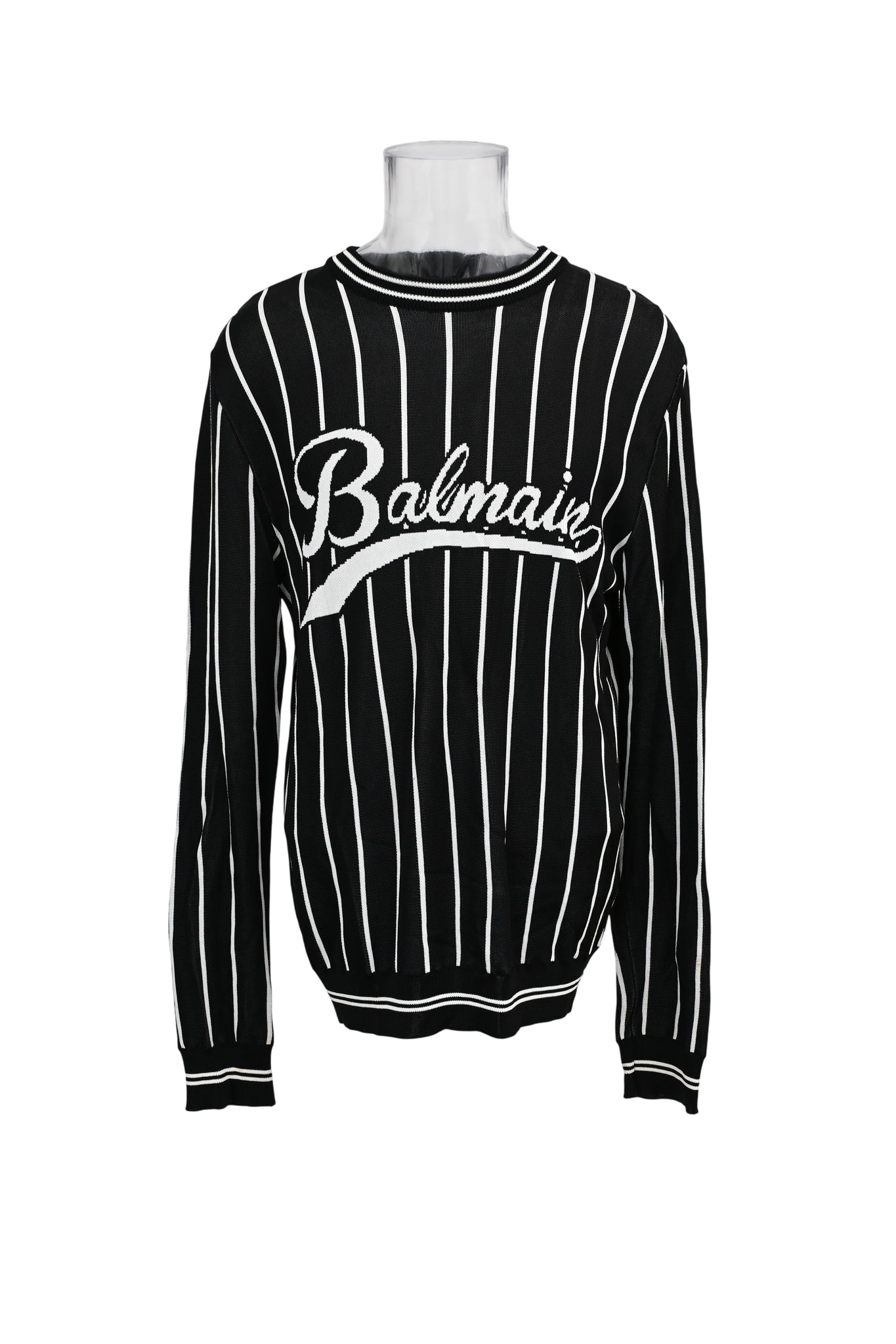 MW818] BALMAIN セーター 8A アイボリー/ブラック Balmain | Jumper