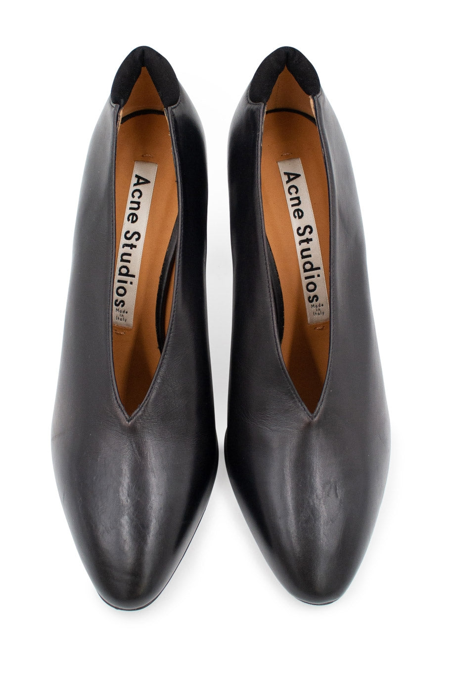 Acne Studios 牛革　ヘアリーウッドクロッグサンダル　 37size Acne Studios 牛革 ヘアリーウッドクロッグサンダル 37size