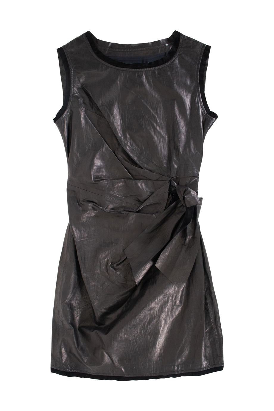 diane von furstenberg leather dress Leather mini dress Diane Von Furstenberg Black size 6 UK in Leather