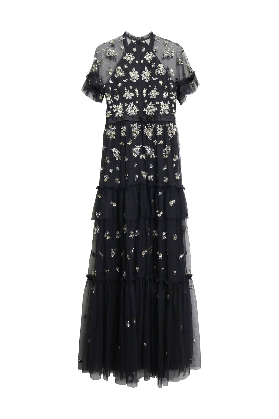 prom little black dress MACloth Deep V Neck Black Lace Short Prom Homecoming Dress Little Black Dress Custom Color / Tea Length / US4