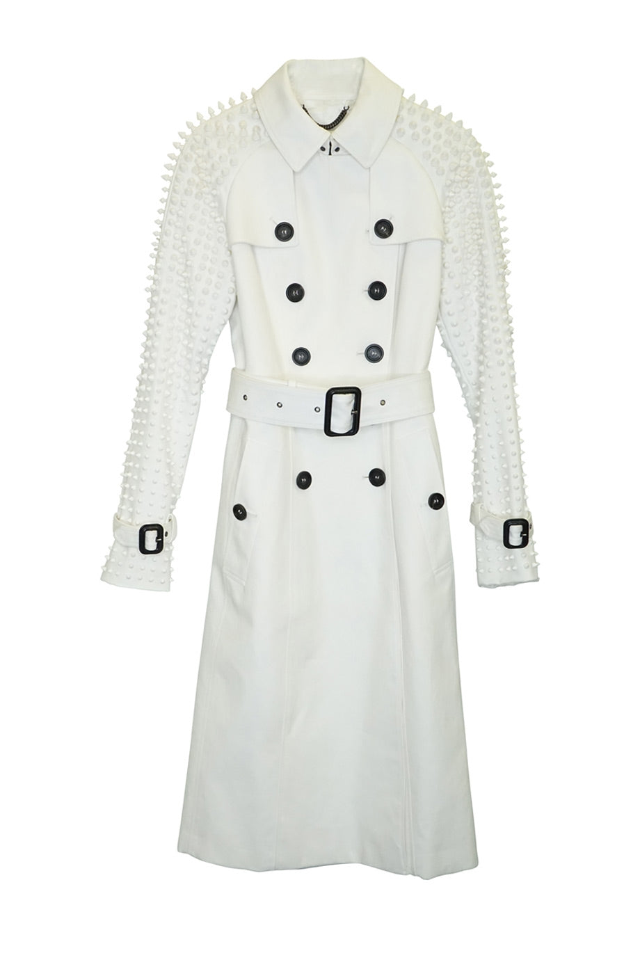 Burberry white trench deals