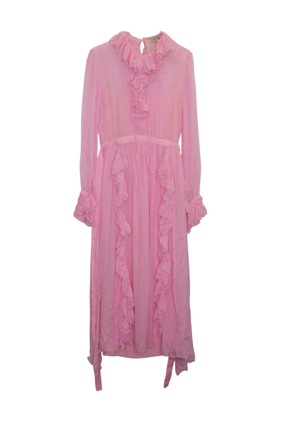 no 21 pink dress How to Do Fashion No. 21 Casablanca Dress  The Fold Line
